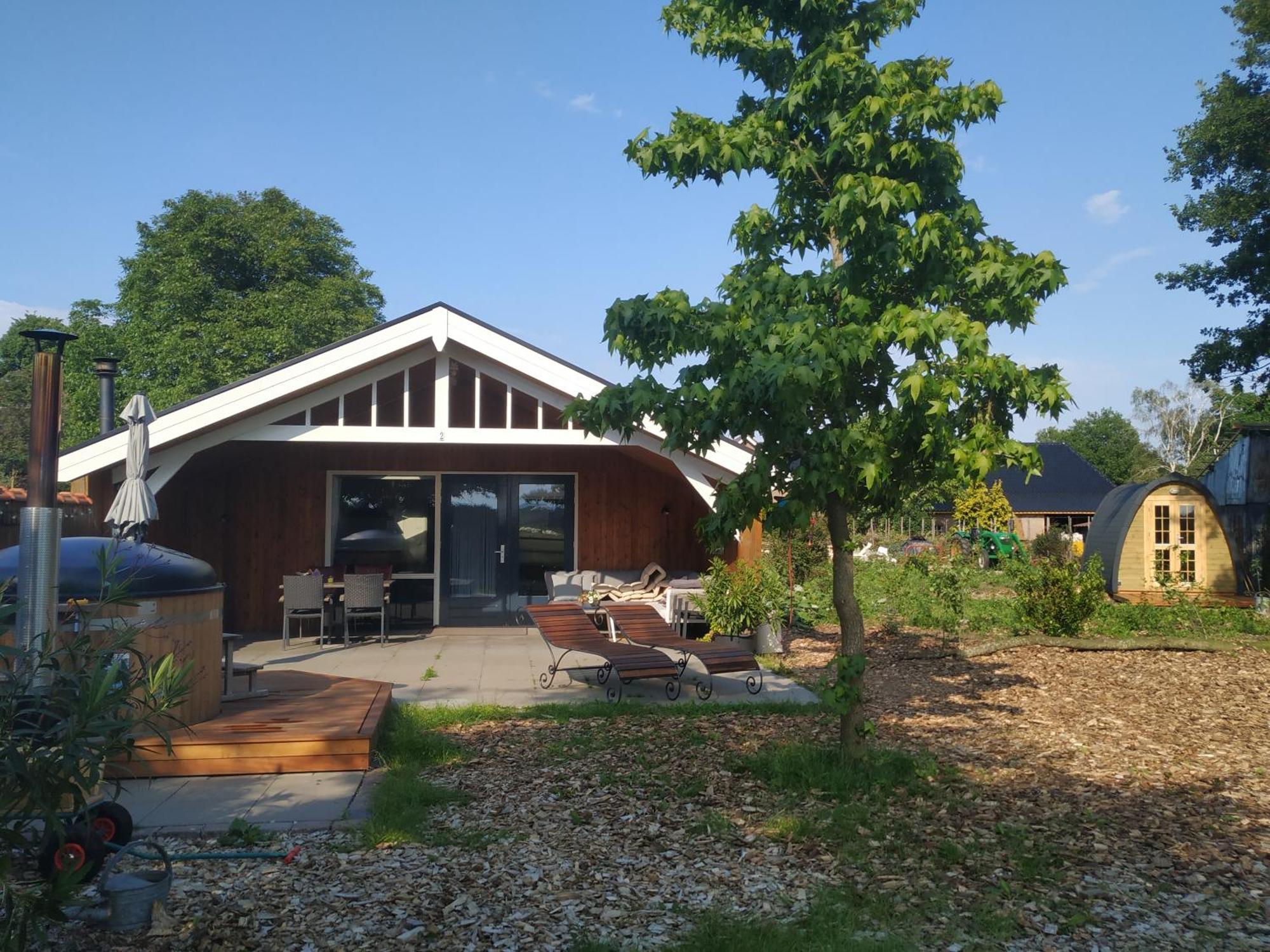 Chalet "Het Biggetje" Hottub - Sauna Volkel Экстерьер фото
